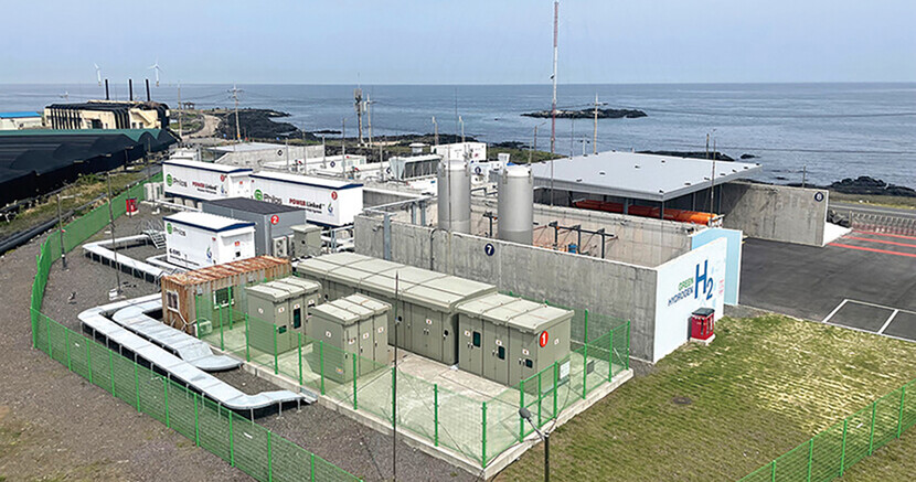 제주 행원단지 3.3MW 규모 그린수소 생산플랜트